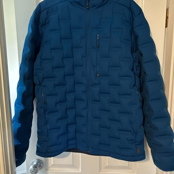 EUC MEN’S XL Mountain Hardware STRETCH DOWN DS puffer in blue. - Picture 4 of 7